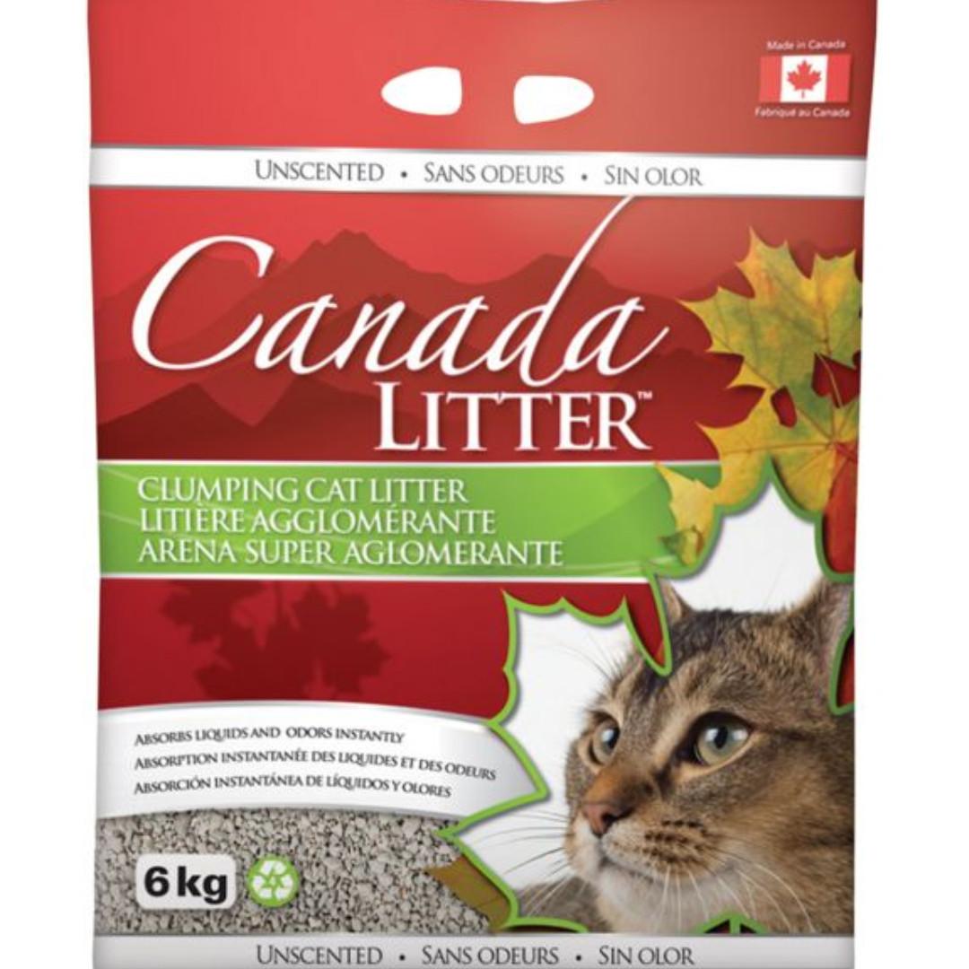 Launch Special Canada Cat Litter 6kg Buy 1 Get 1 Free Pet