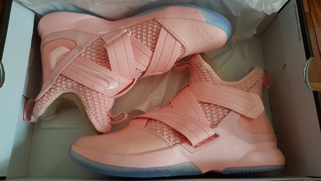 Lebron Soldier 12 Soft Pink US Size 7.5 