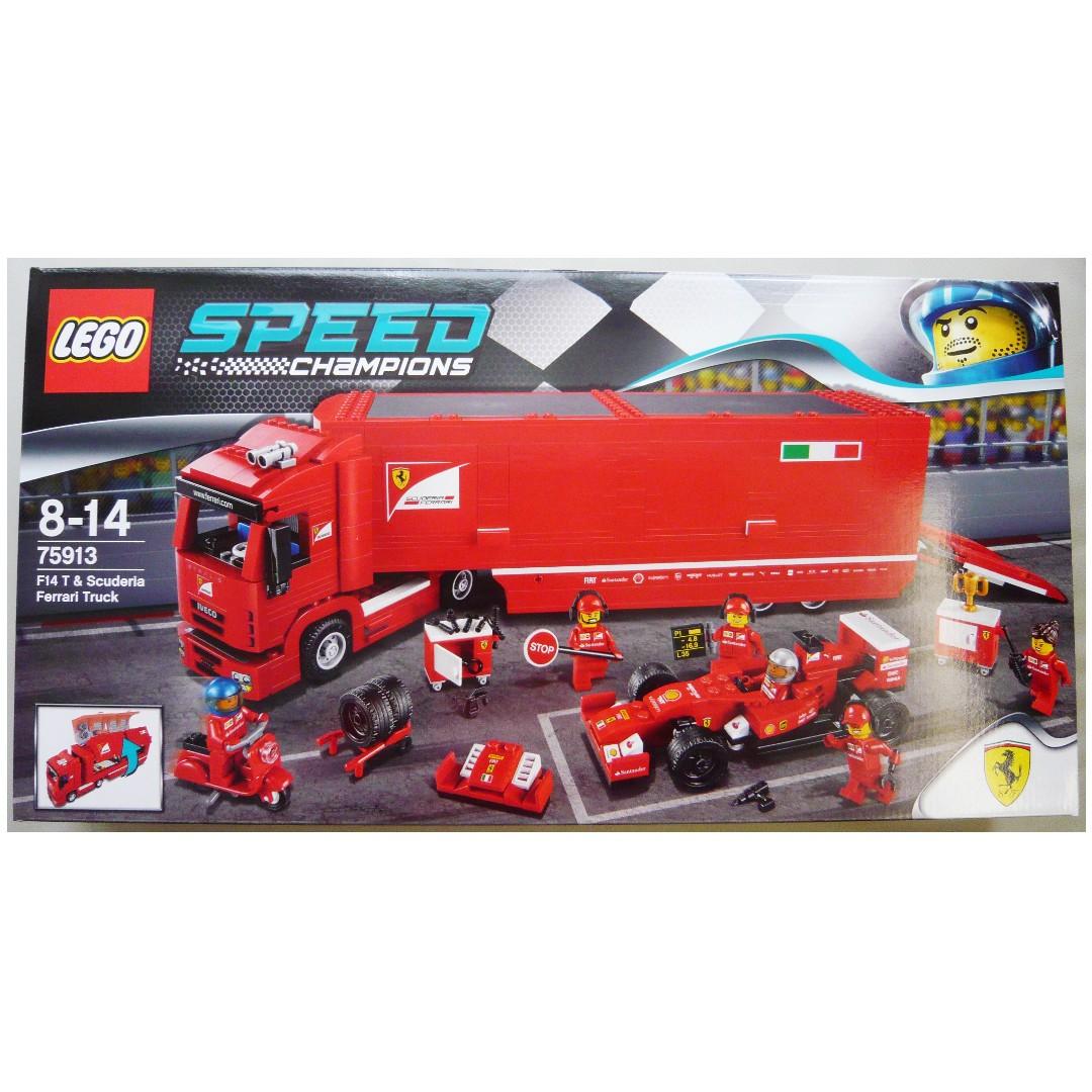 lego speed ferrari truck