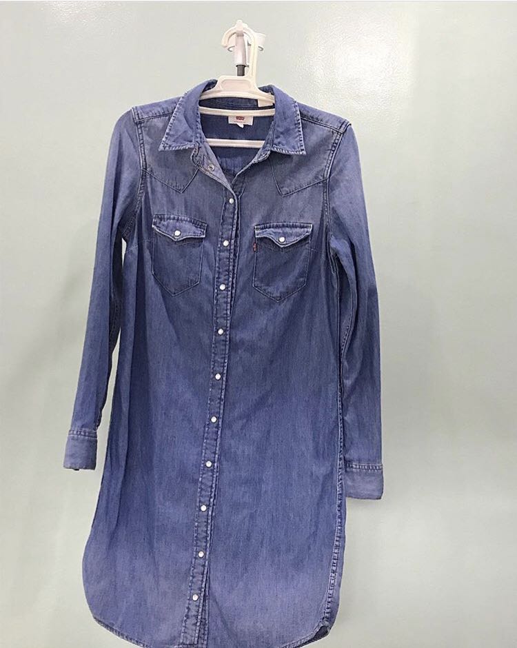levi denim dresses