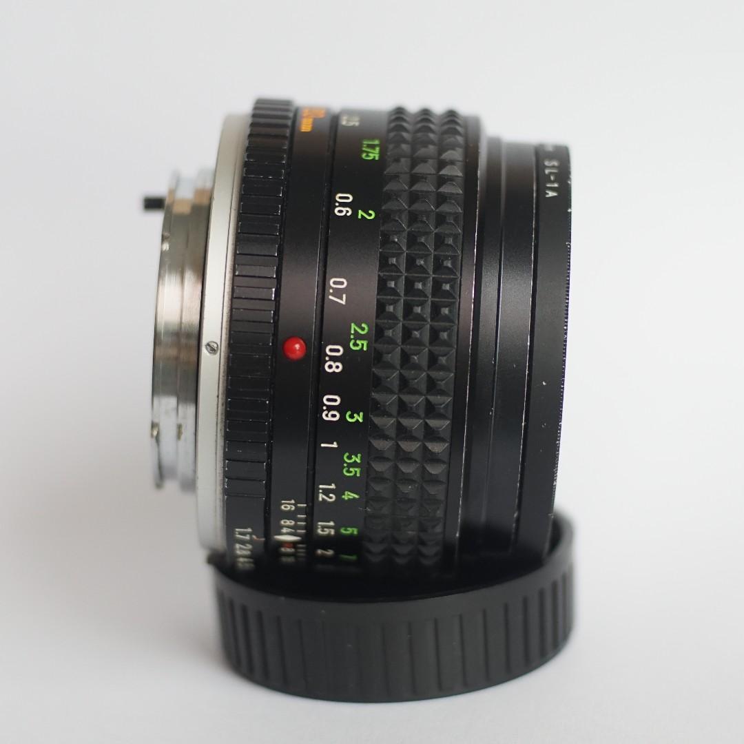 最大88％オフ！ 48 MINOLTA MC ROKKOR-PF 50mm f1.7