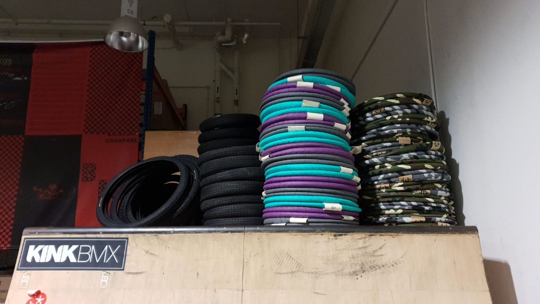 turquoise bmx tires