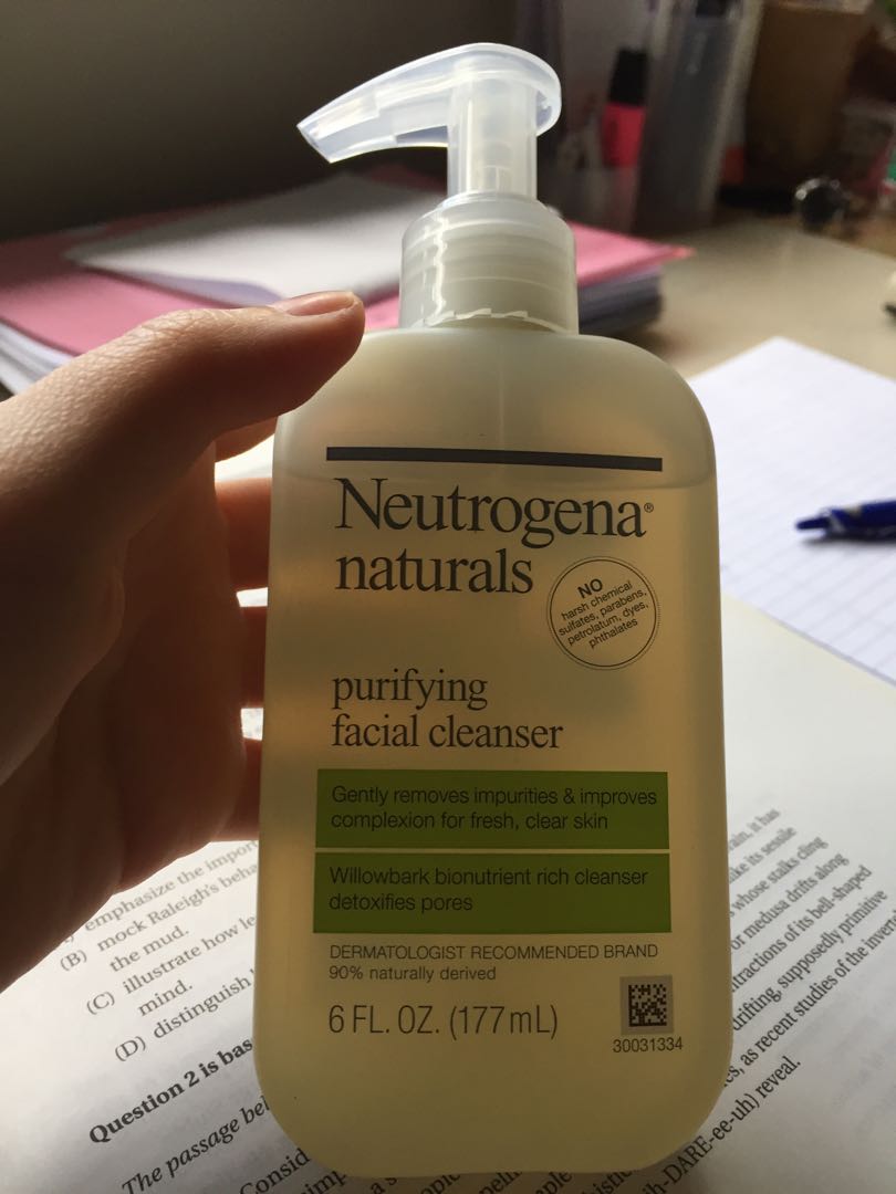neutrogena purifying cleanser