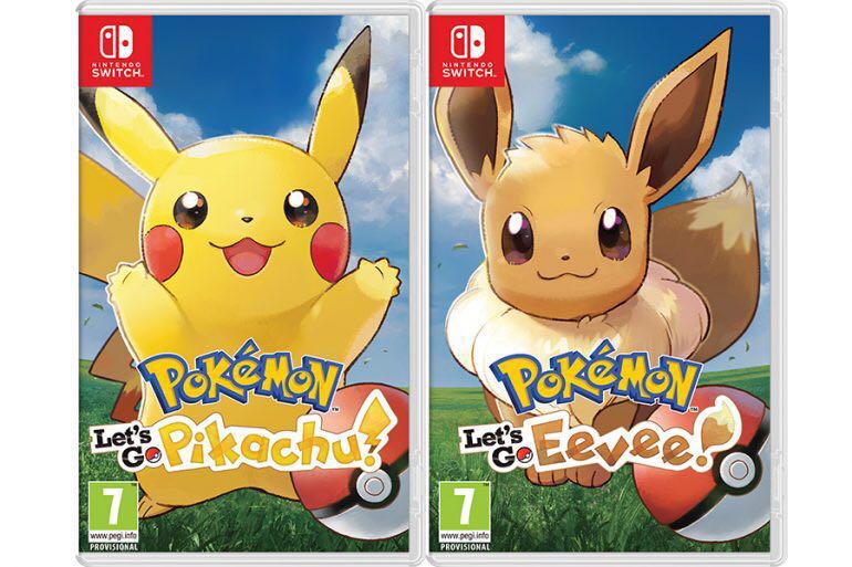New Nintendo Switch Game Pokemon Lets Go Pikachu Lets Go Eevee