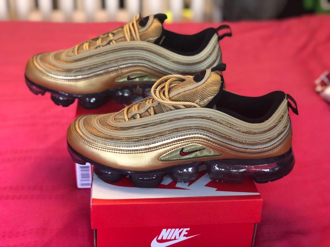 nike 97 vapormax gold