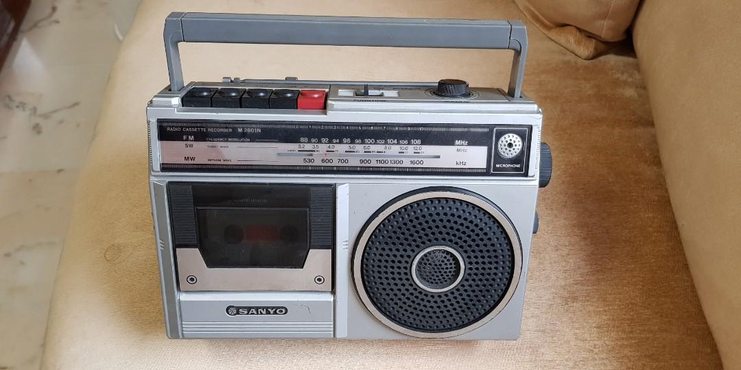 Sanyo Cassette Radio, Audio, Portable Music Players on Carousell