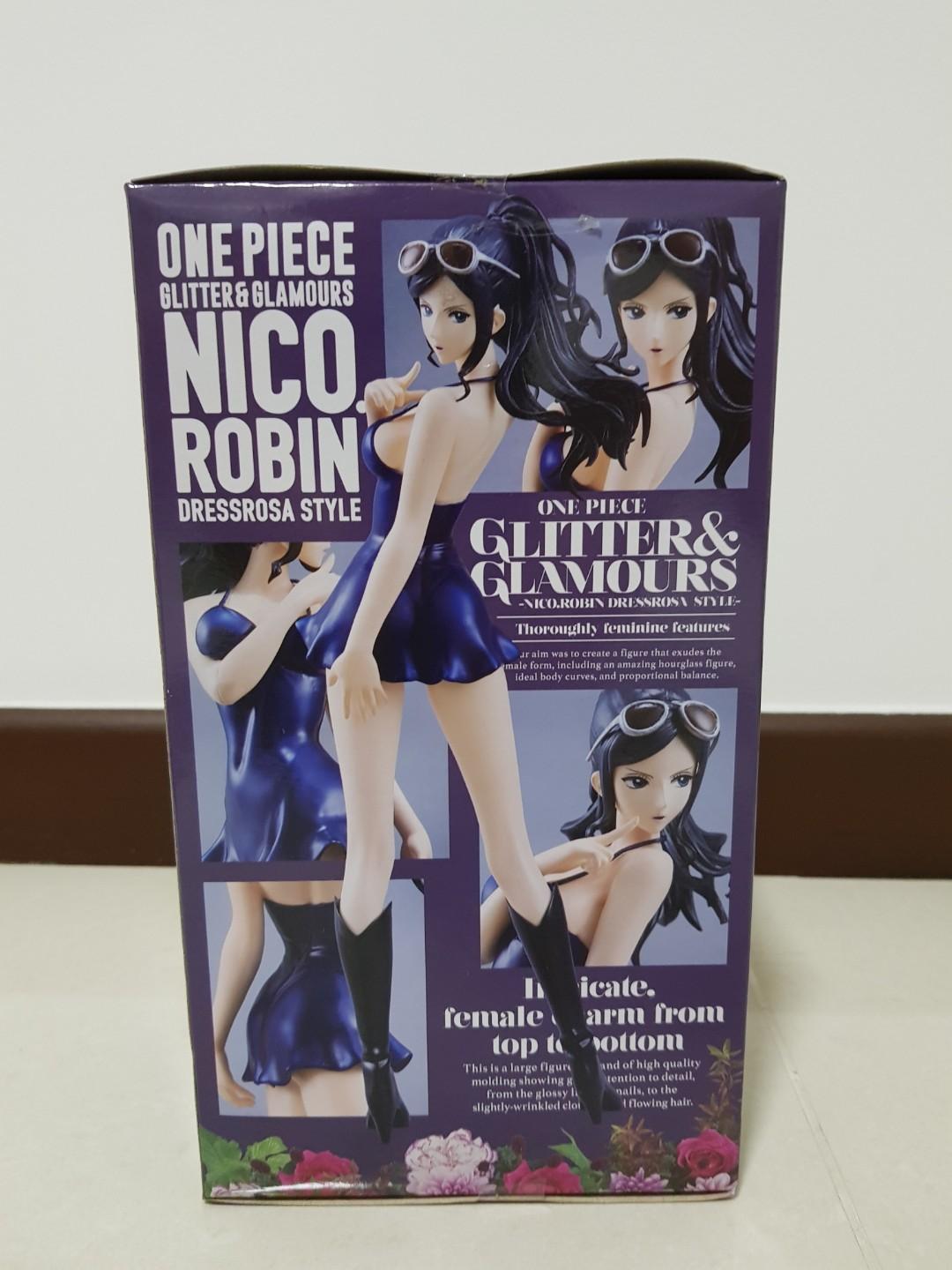 One Piece Nico Robin Figurine Toys Games Bricks Figurines On Carousell