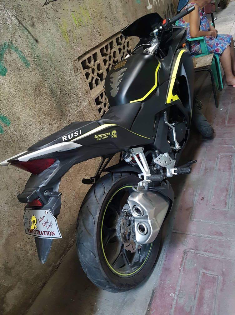Rusi gamma 200 RUSHRUSH!!!, Motorbikes on Carousell