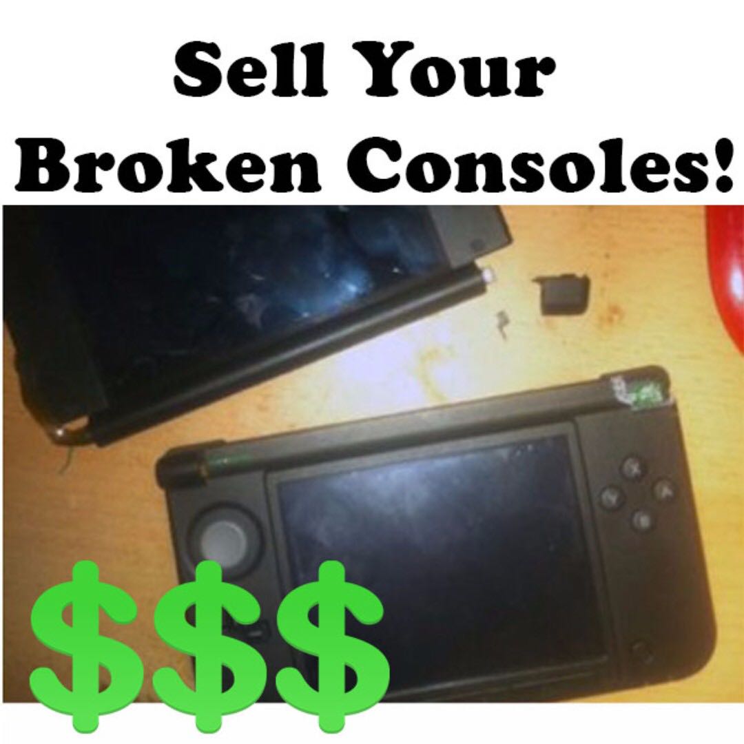 sell broken consoles