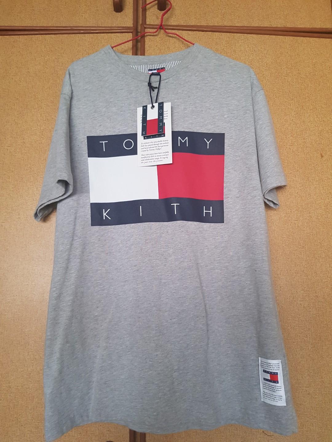 tommy x kith t shirt