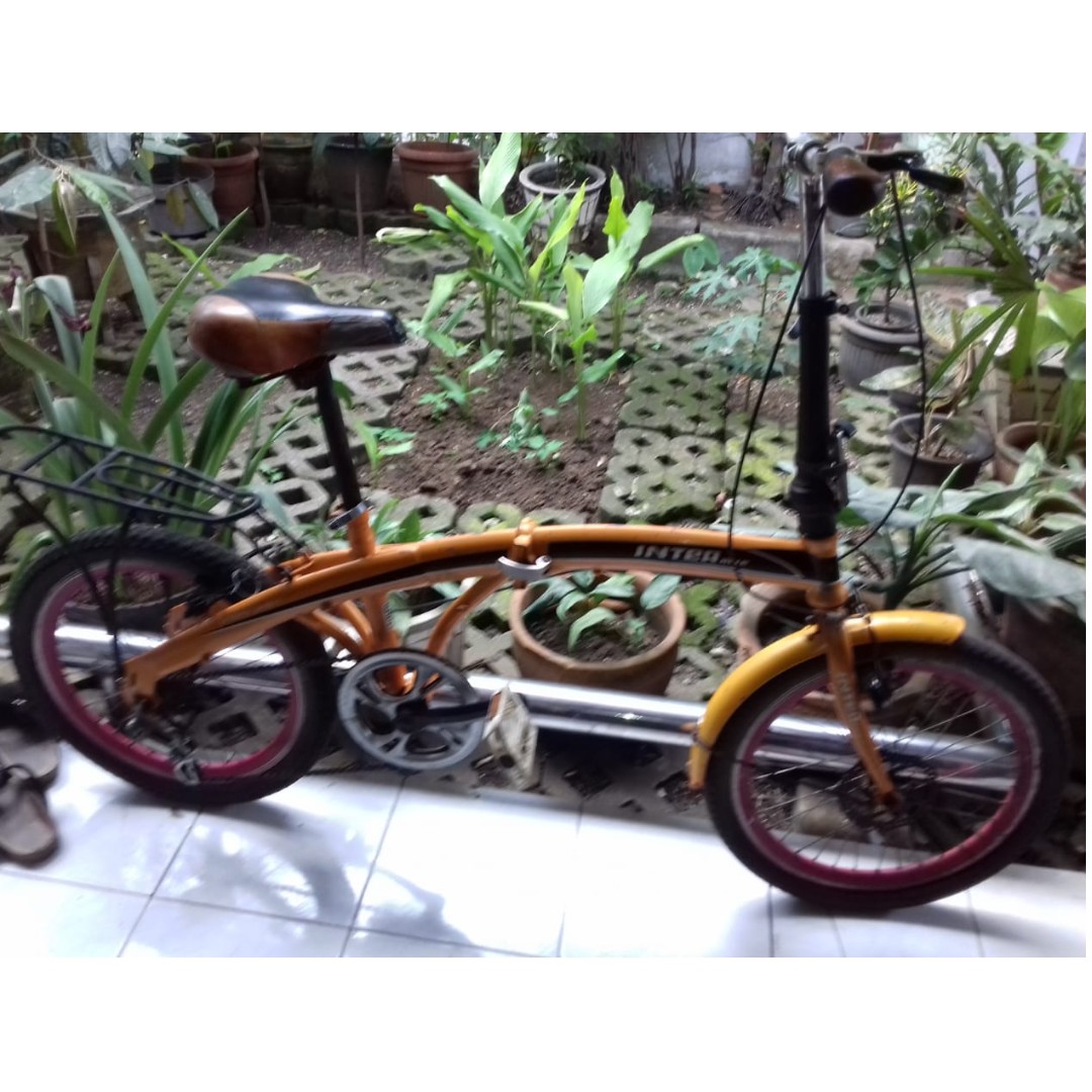 Sepeda Lipat Merk Interbike Olah Raga Sepeda Di Carousell