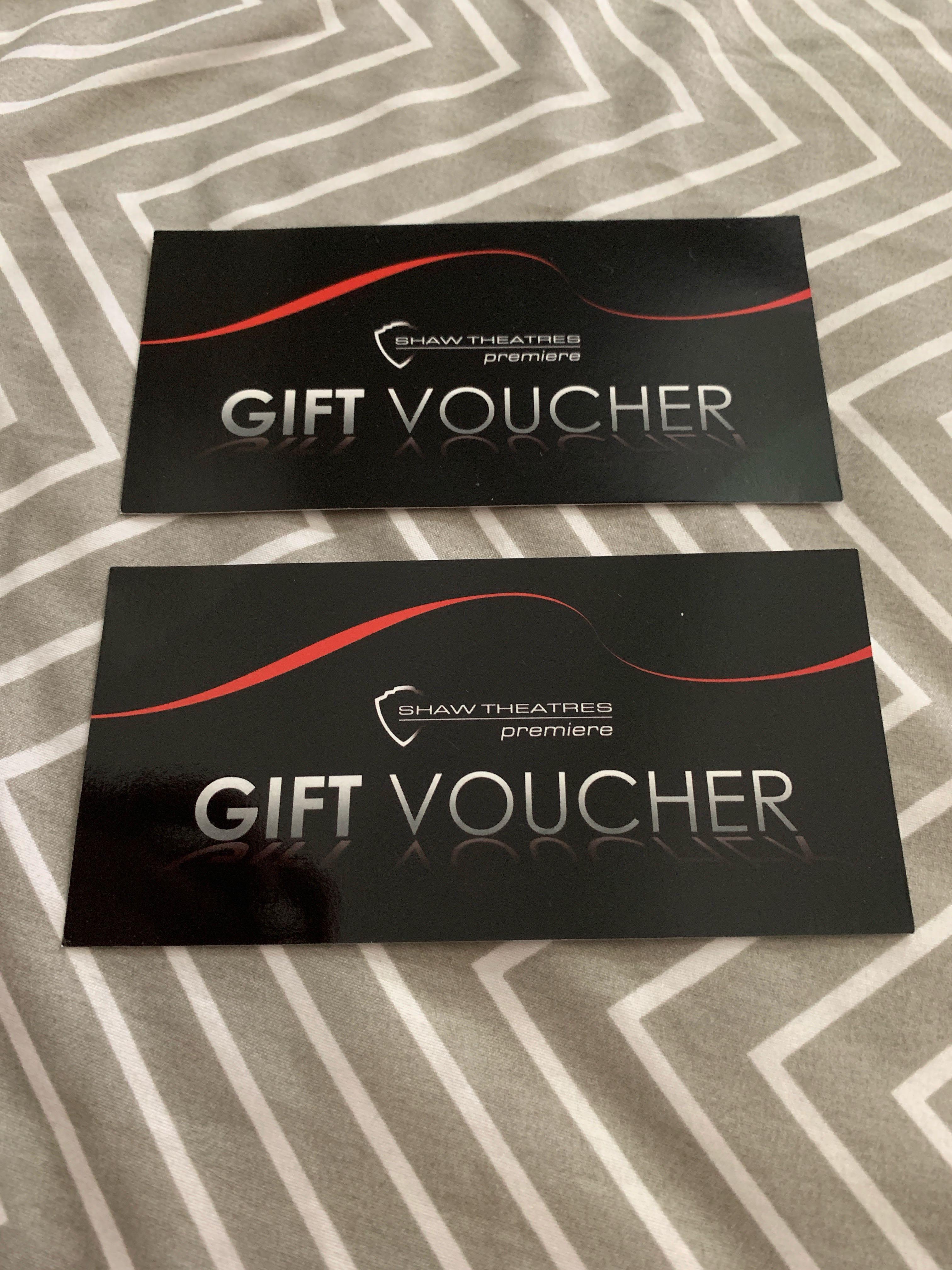 Shaw Theatres Premiere Gift Voucher Entertainment Gift Cards