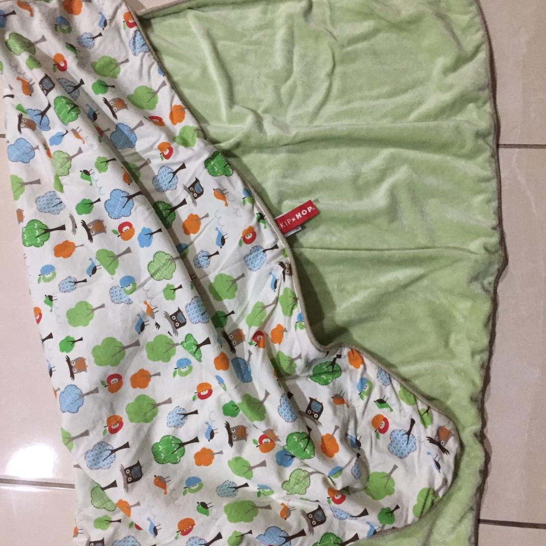 Skip Hop Green Baby Blanket