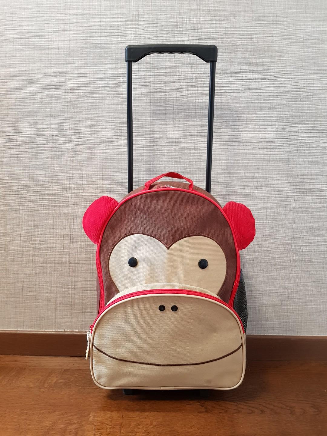 skip hop monkey suitcase