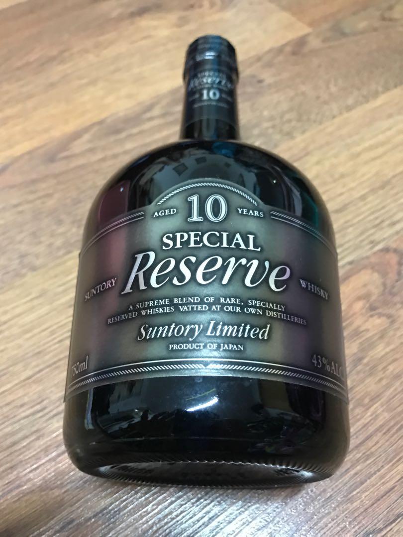 未開封】 SUNTORY SPECIAL Reserve 10年 サントリー スペシャル