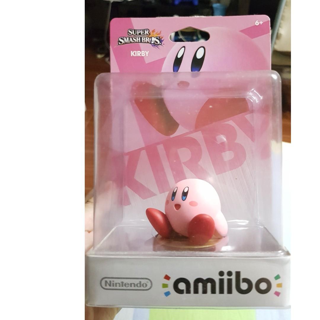 Super Smash Bros Kirby Amiibo, Video Gaming, Gaming Accessories,  Interactive Gaming Figures on Carousell