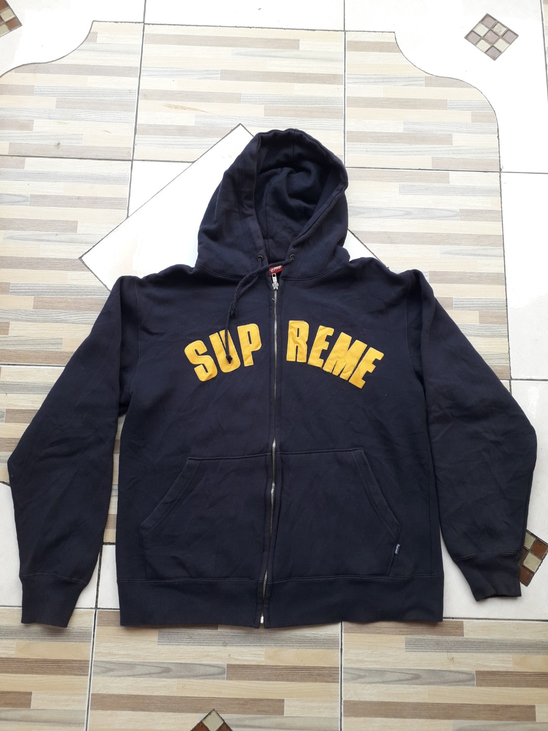 Supreme arc logo zip hoodie 2025