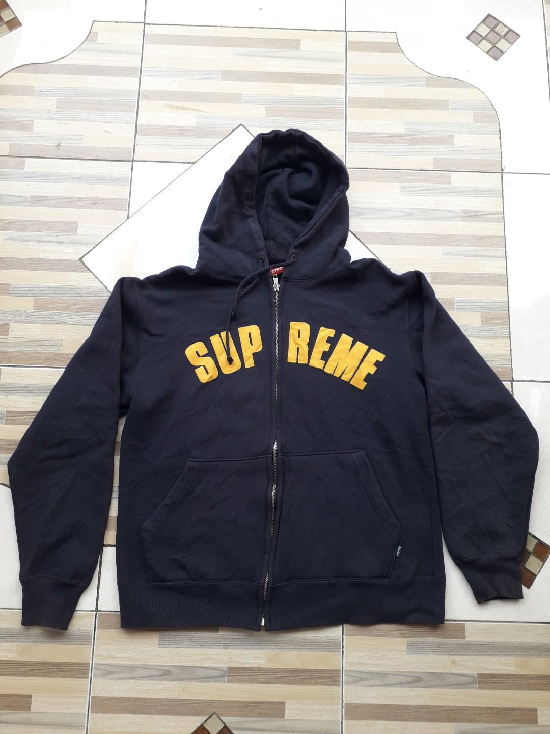 Supreme arc logo new arrivals zip hoodie