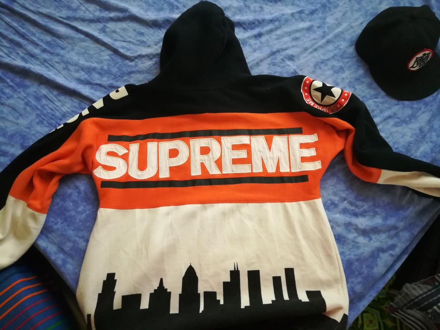 supreme raising hell hoodie