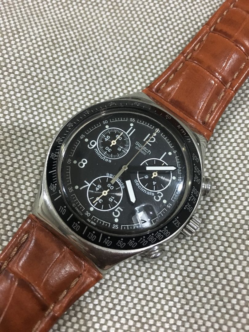 swatch irony chrono