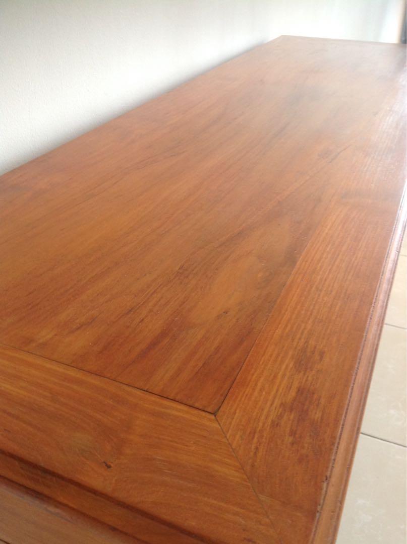 Table (Category: Tables & Sets) located in Kuala Lumpur. Submitted by ohumi (Listing ID 200013075, Image 3). Description: Wooden buffet table. Great condition. 150cmx45cmx75cm.
