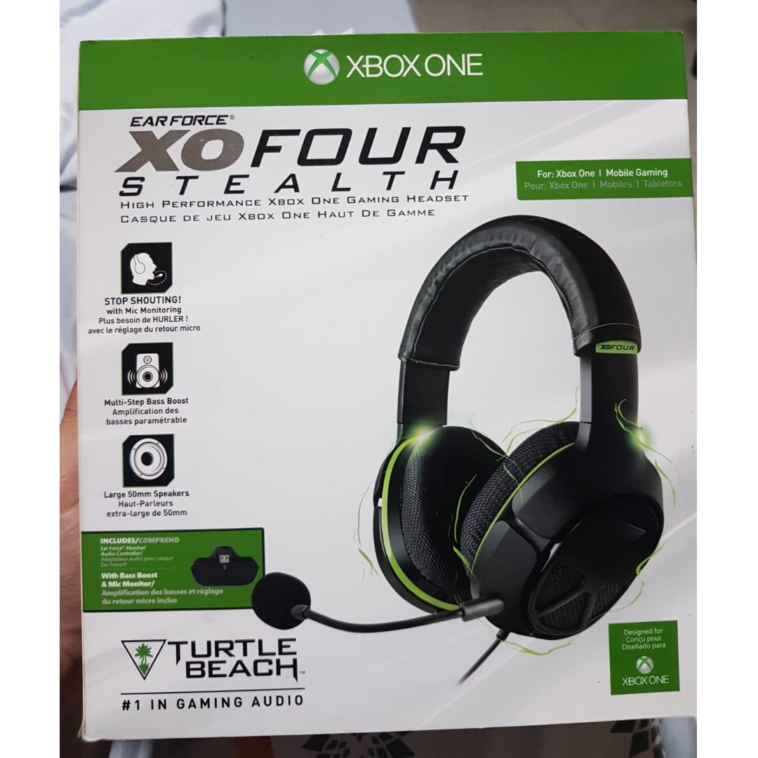 Turtle Beach XO Four Stealth Headset Brand new Audio Headphones Headsets on Carousell