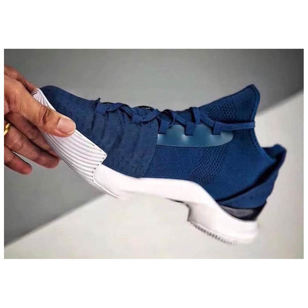 Under armour curry 5 mens navy top