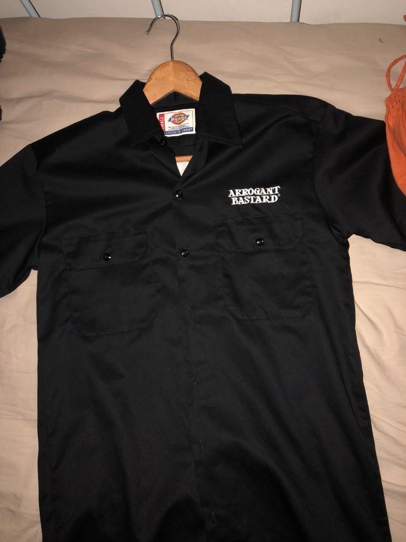 Vintage dickies work shirt clearance