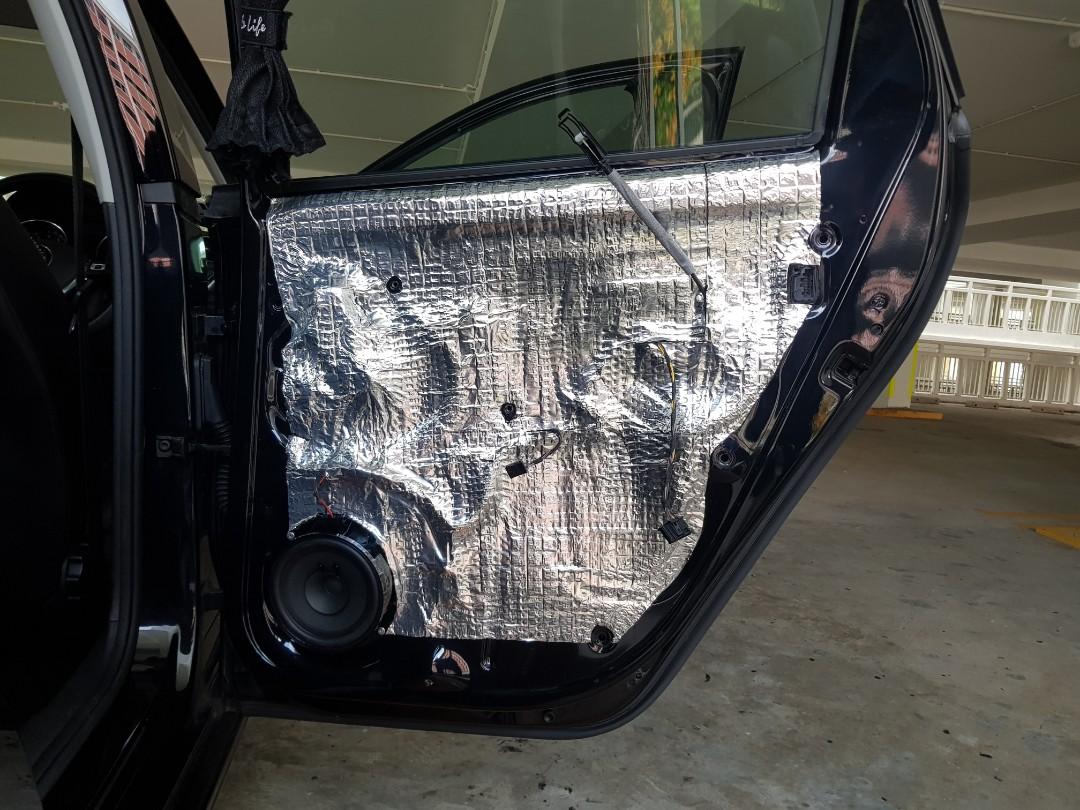 Volkswagen Polo Door 2 Layer Soundproofing Car Accessories Accessories On Carousell