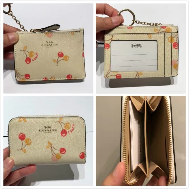 coach zip coin purse