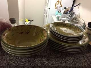 Plate set