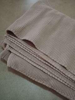 RESERVED Muji machine-washable flatwoven cotton rugs (2)