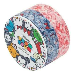 (分裝)NICHIBAN ×Disney tsumtsum 兩款 紙膠帶