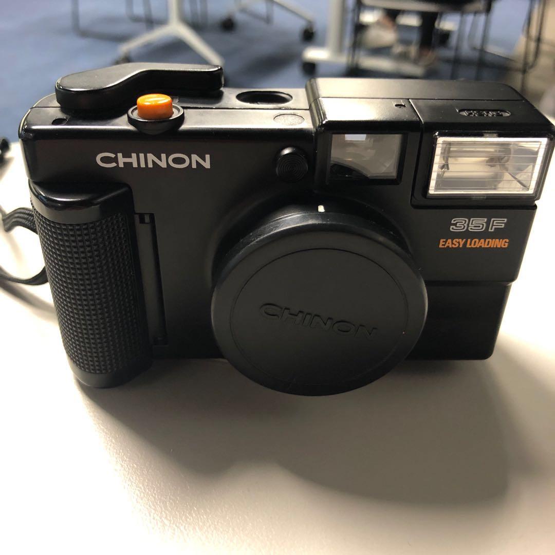 (1 LEFT) Chinon 35f Easy Loading Film Camera, Photography, Cameras on