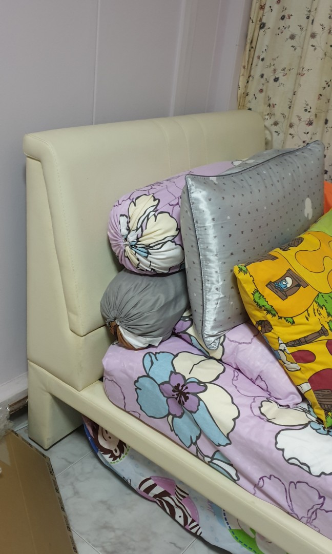 3 in 1 Pull out bed without Mattress, Furniture & Home Living