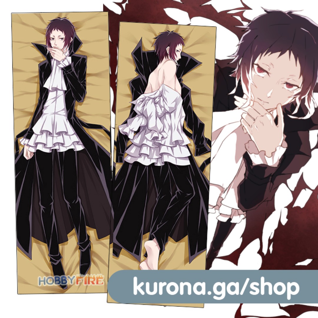 Ryunosuke Akutagawa Bungou Stray Dogs Dakimakura Cover 150x50cm Entertainment J Pop On Carousell Character design bungou stray dogs stray dogs anime drawings bongou stray dogs art anime pictures anime funny. ryunosuke akutagawa bungou stray dogs dakimakura cover 150x50cm