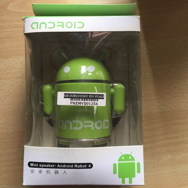 Android robot speaker Audio Soundbars Speakers Amplifiers on