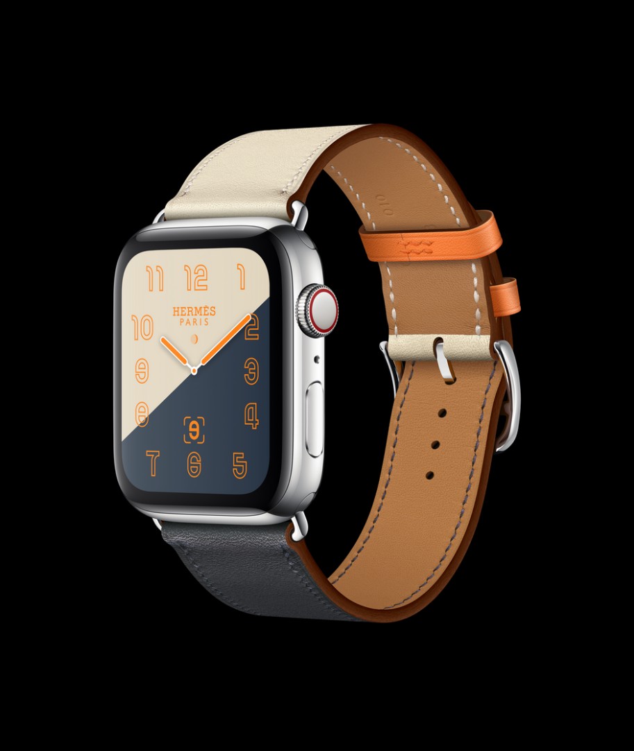 Apple Watch Hermès with Indigo/Craie 