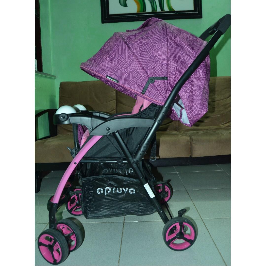 Apruva folding deluxe baby stroller sales