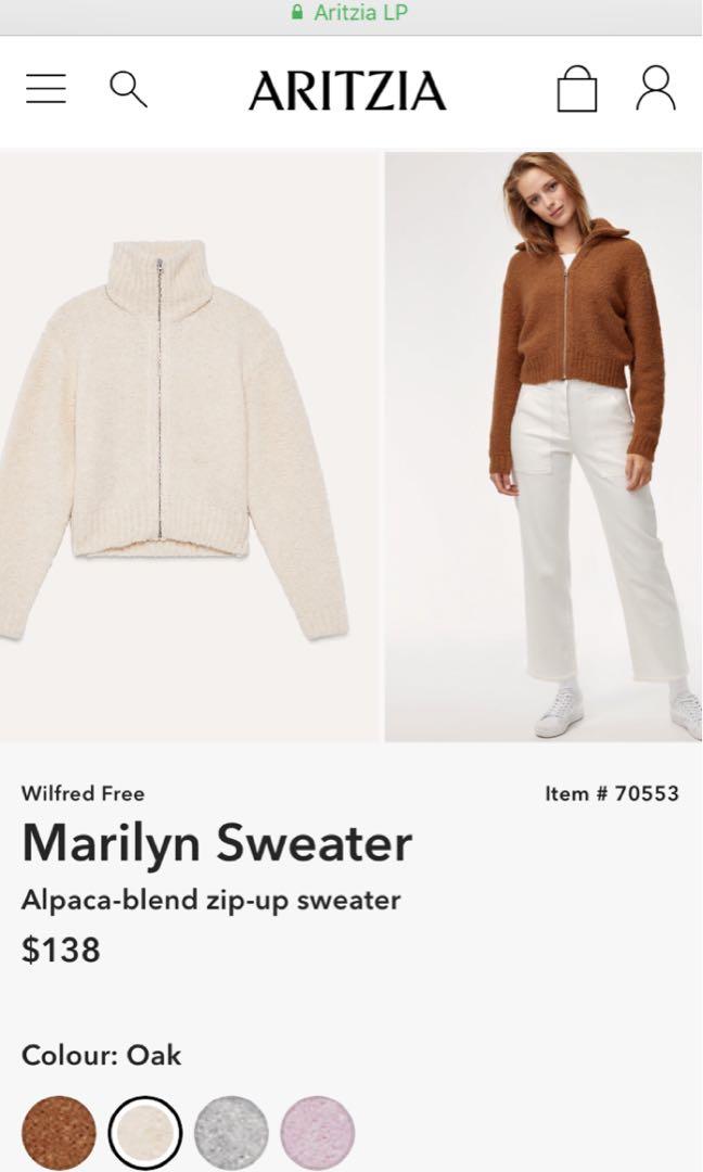 Marilyn sweater deals aritzia
