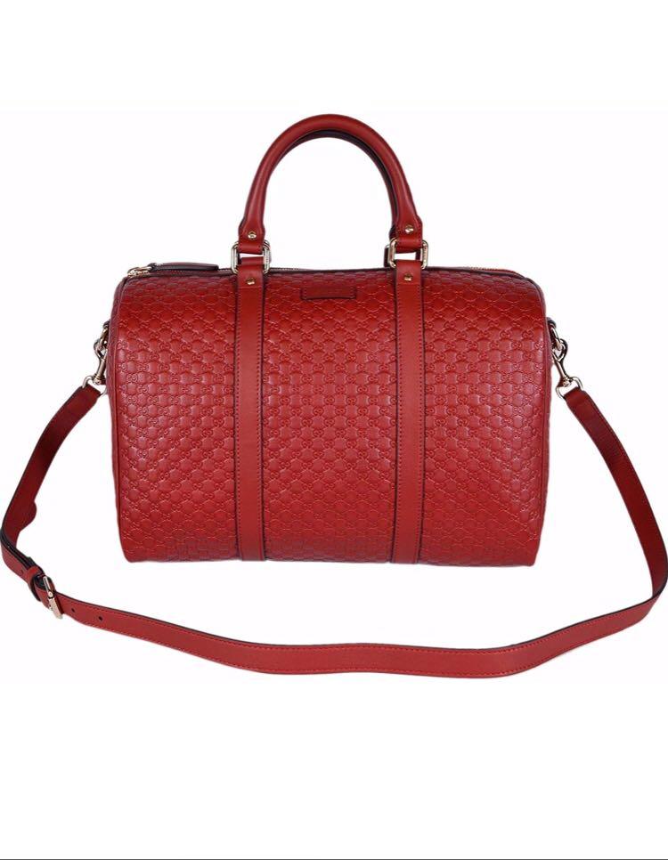 Gucci boston bag red shop