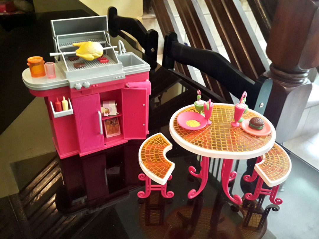 Barbie Grill Set, Hobbies & Toys, Toys & Games on Carousell