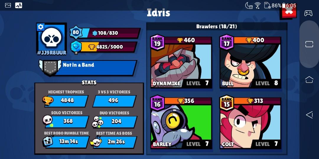 Brawl Stars Account Toys Games Video Gaming Video Games On Carousell - roblox level brawl stars house part 2