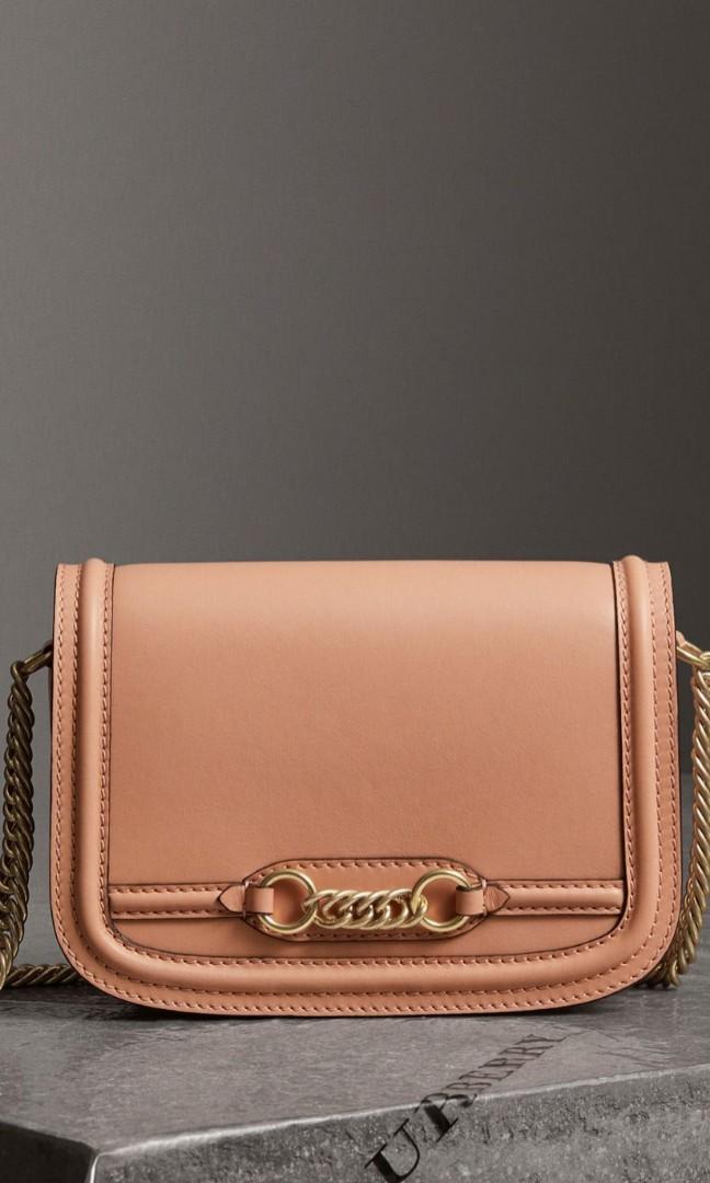 burberry leather link bag