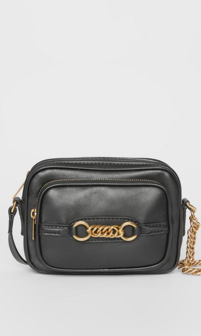 burberry leather link bag