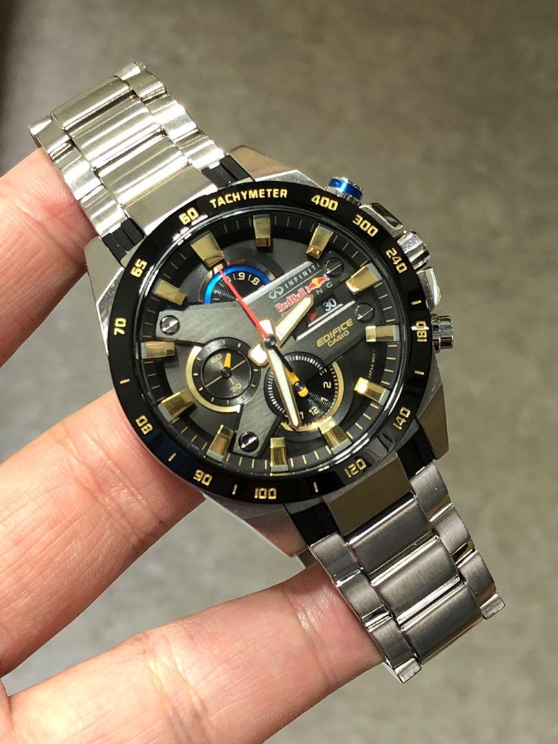 Casio edifice redbull men watch not seiko dw