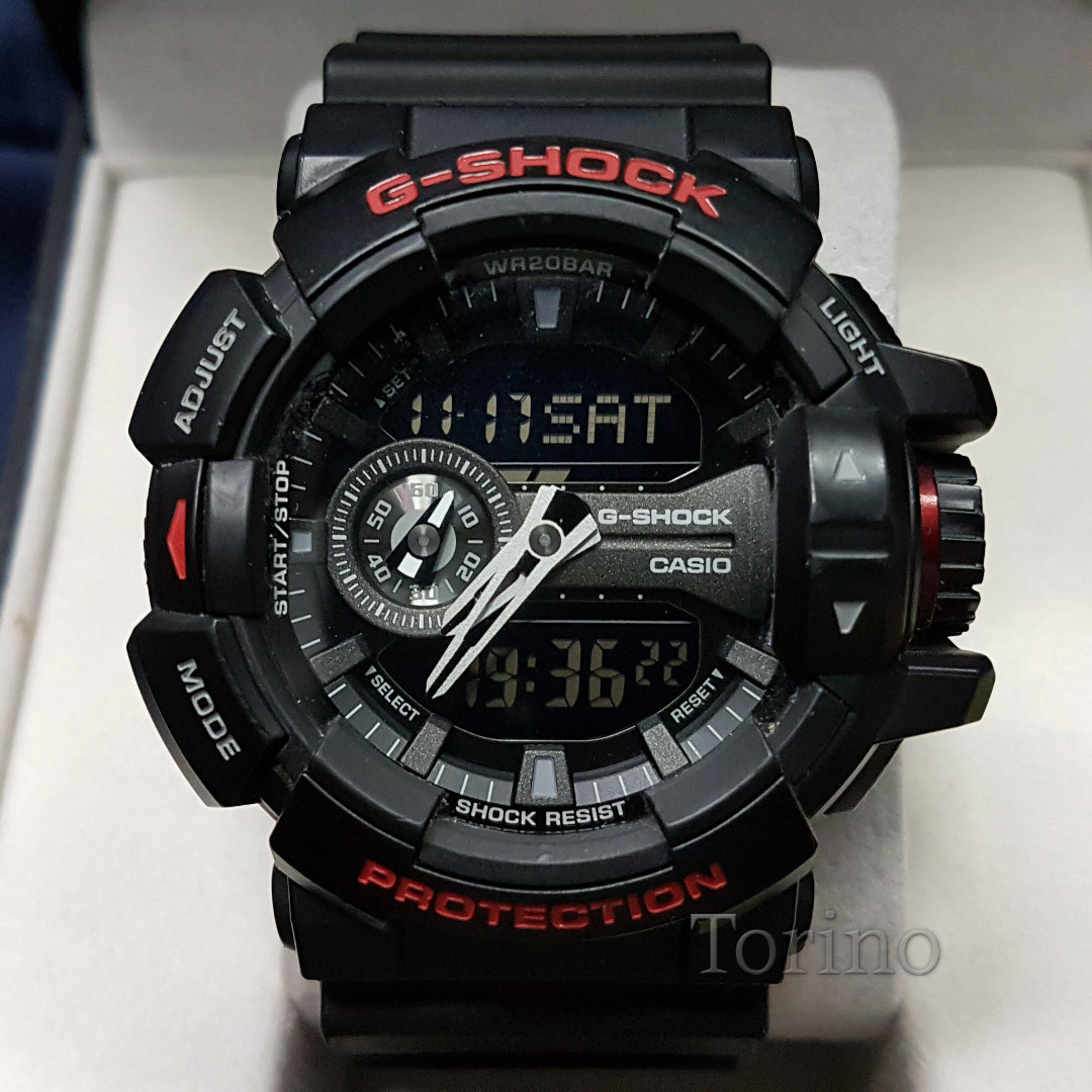 G shock hotsell 400 hr