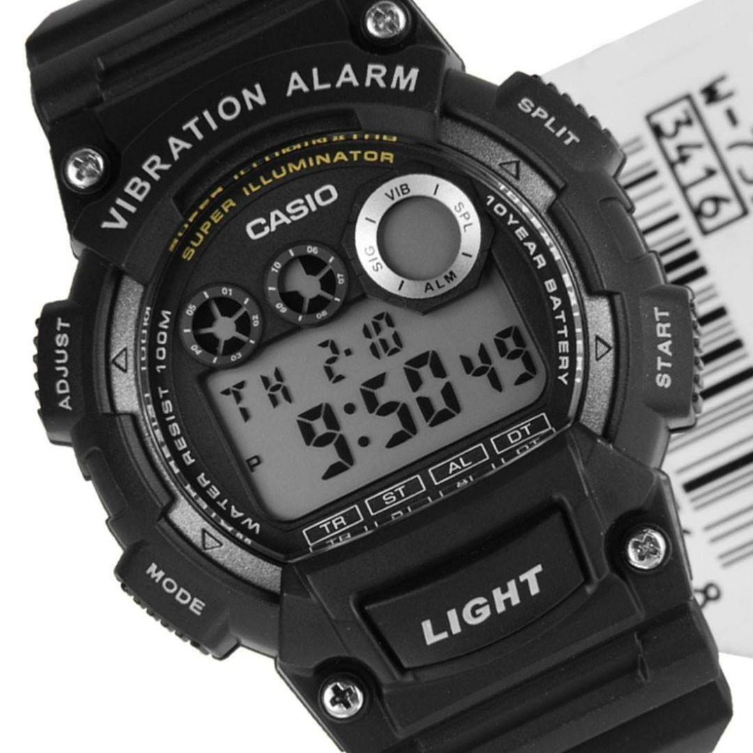CASIO ORIGINAL W735H1A VIBRATION ALARM, Men's Fashion, Watches