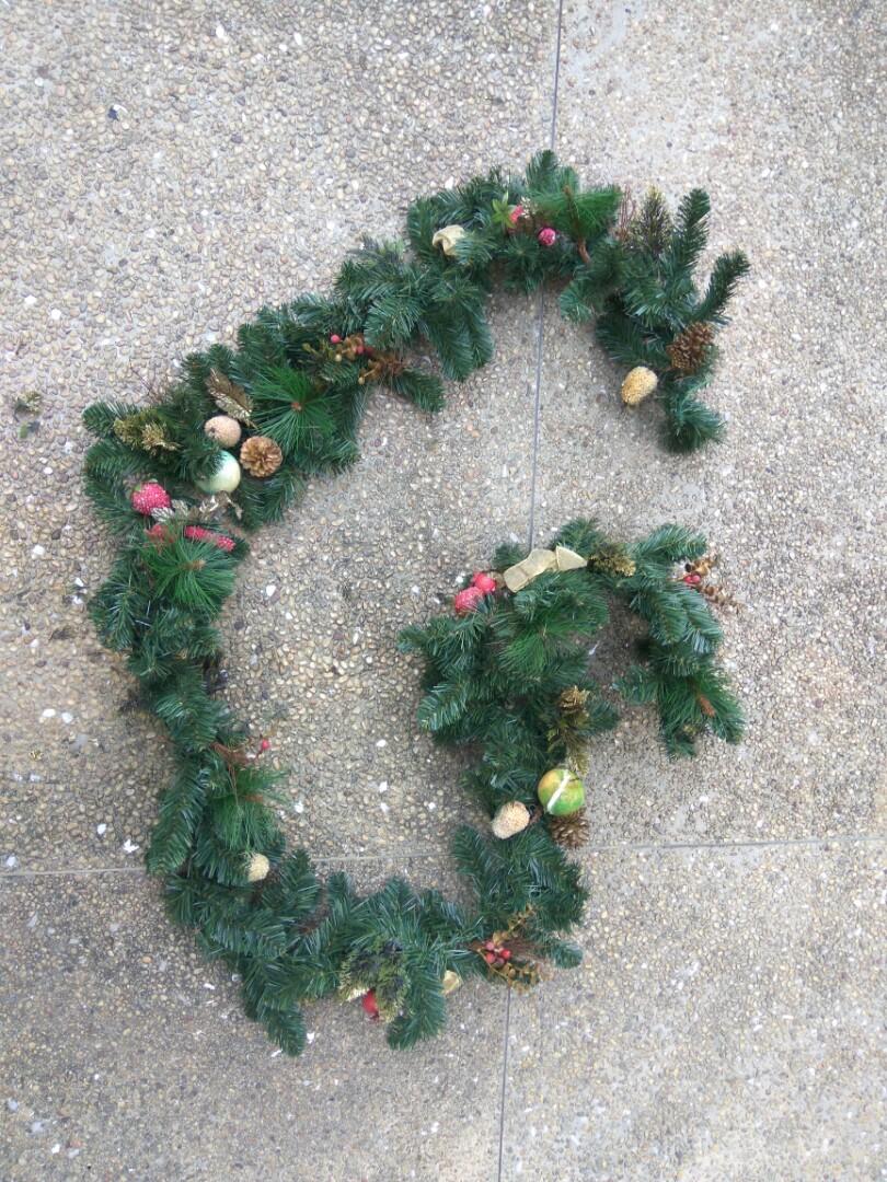 Christmas Hanging Decor Tree Mistletoe Furniture Home Decor Others On Carousell