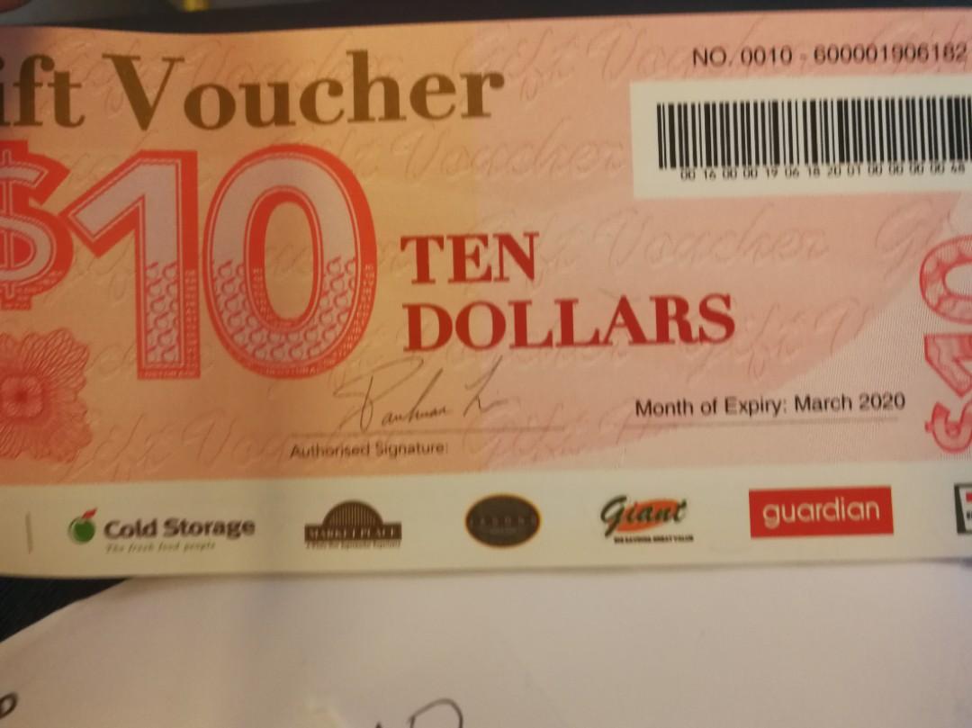 Cold Storage (dairy farm group), Tickets & Vouchers, Vouchers on Carousell